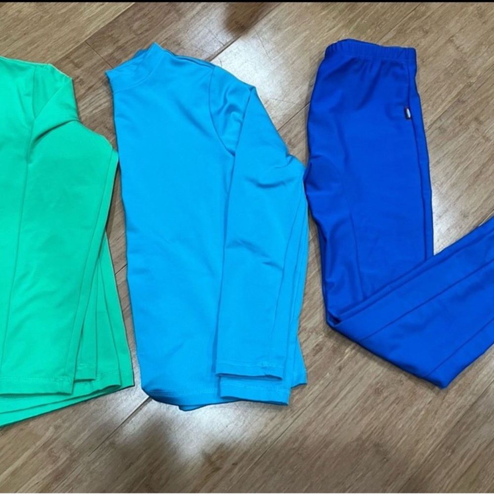 Boys swim pants and shirt bundle 6/7